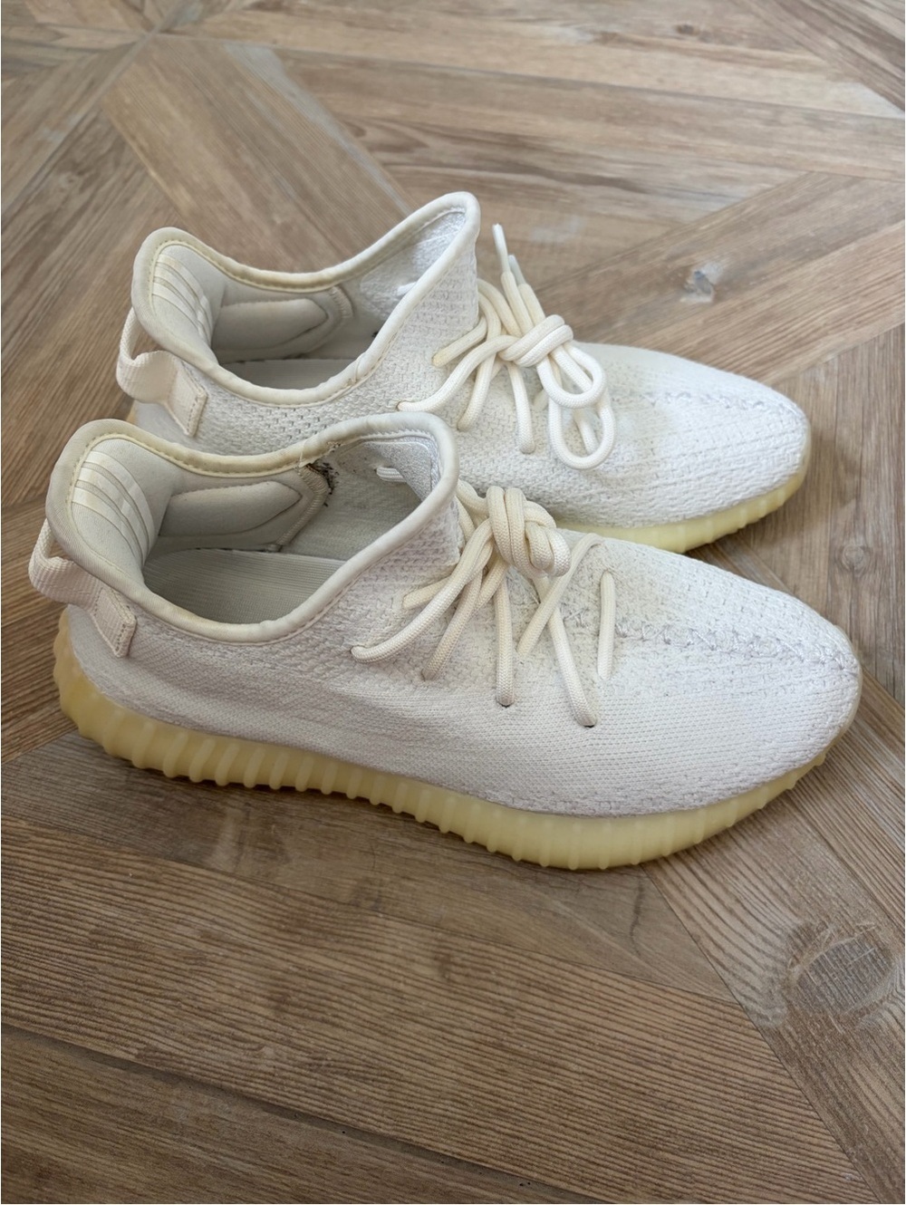Adidas Yeezy Boost 350 V2 Low Cream White / Triple White Size 8